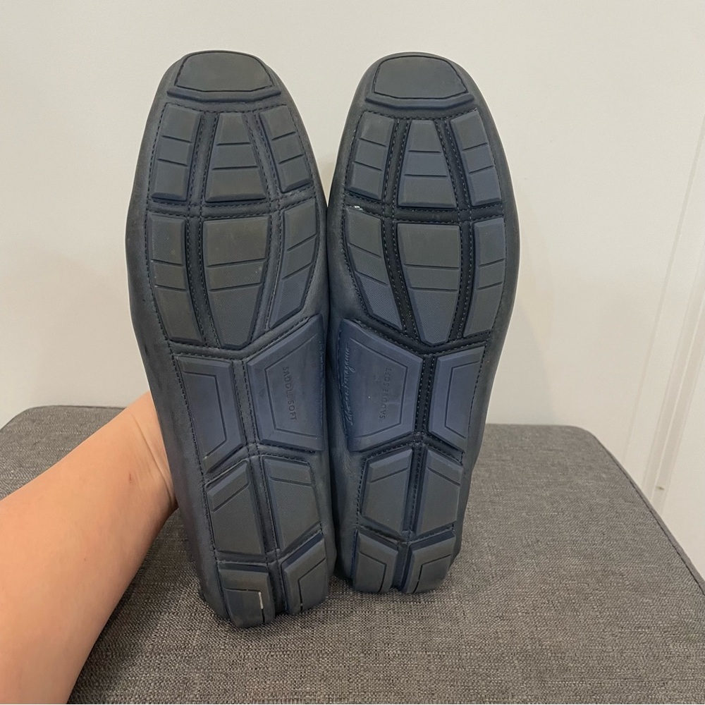 SALVATORE FERRAGAMO Women’s Horsebit Loafers - Storm Blue Size 8.5 - Picture 12 of 13